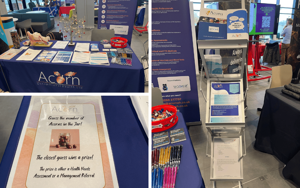 Acorn stand at HR conference