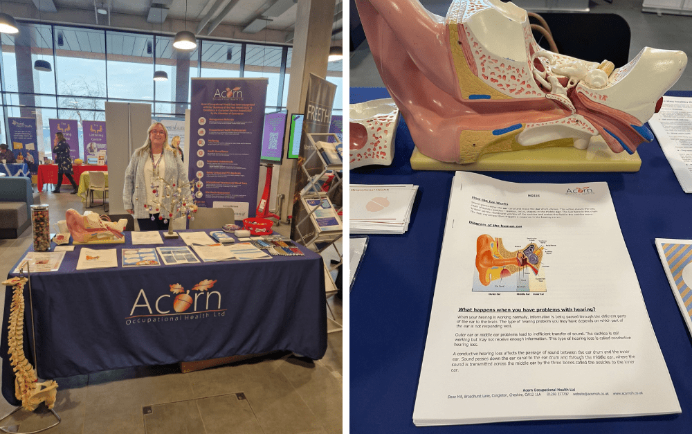 Acorn stand at HR conference