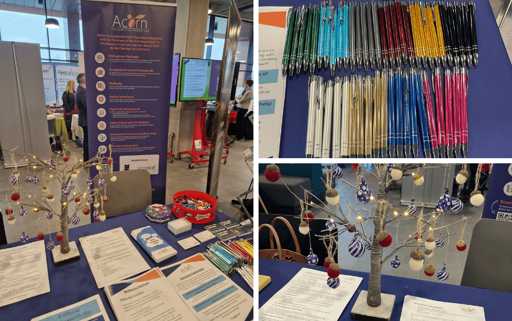 Acorn stand at HR conference