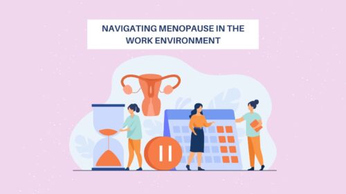 Graphic relating to menopause